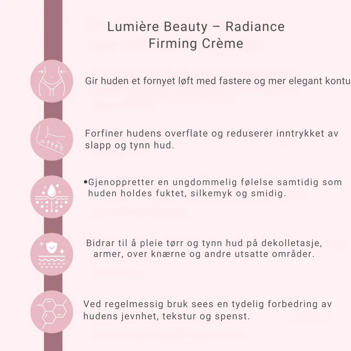 Lumière Beaute – Radiance Firming Crème