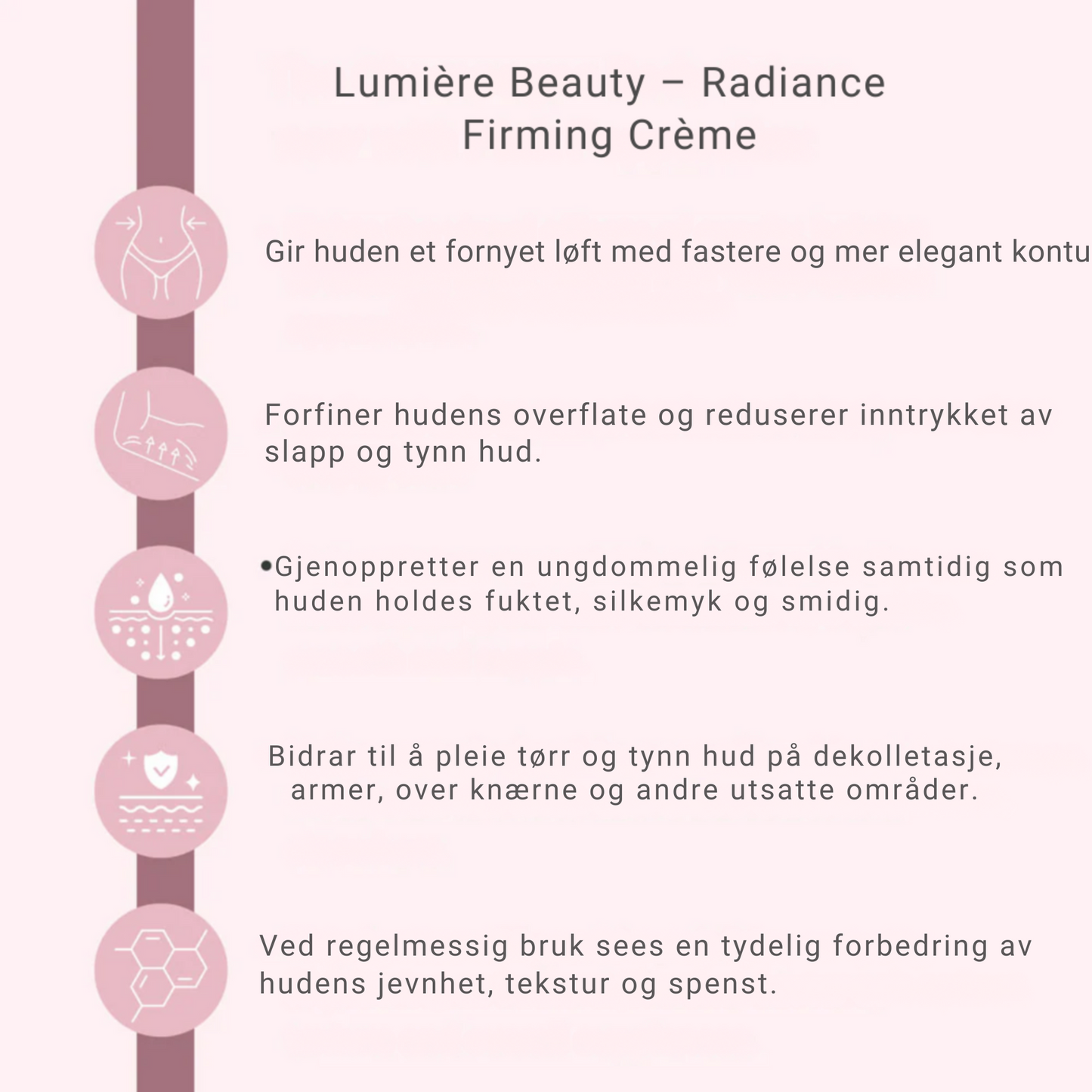 Lumière Beaute – Radiance Firming Crème